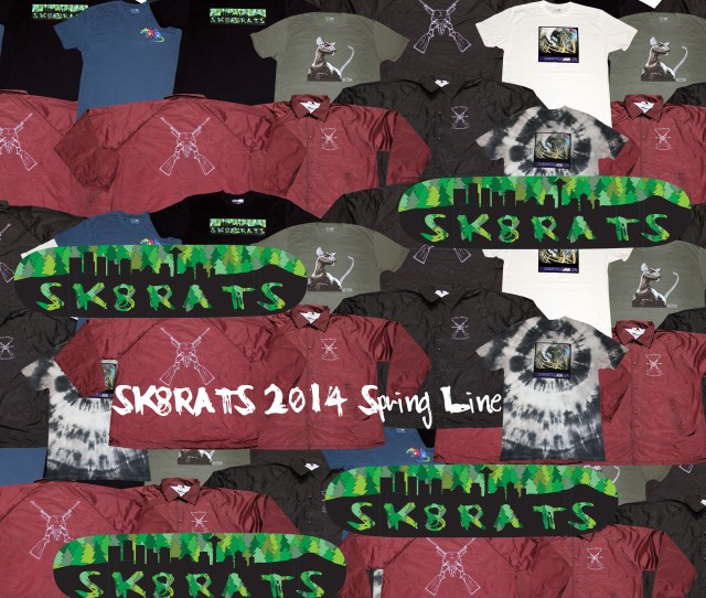 SK8RATS 2014 Spring Line Out Now!