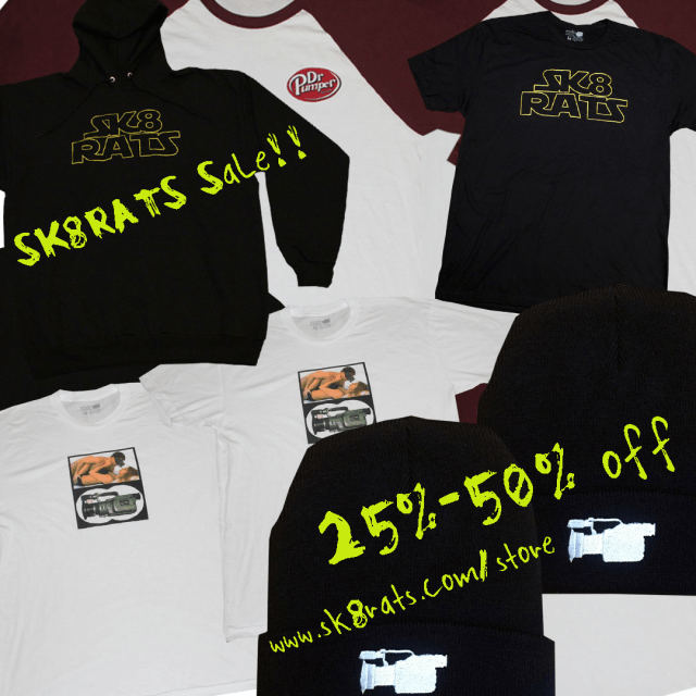 SK8RATS Spring Sale 2016 Ad
