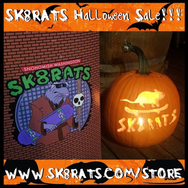 SK8RATS Halloween Sale 2017 Ad 2
