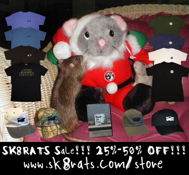 SK8RATS Holiday Sale 2019